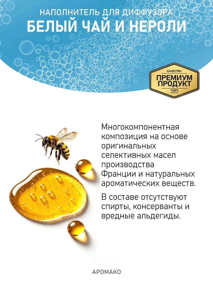 БЕЛЫЙ ЧАЙ И НЕРОЛИ 100 мл