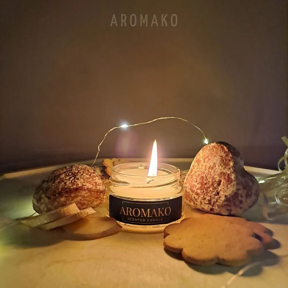 Аромасвеча AromaKo «Имбирный пряник», 50 г