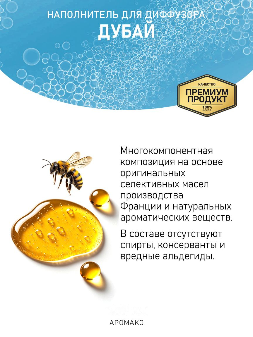Рефил для аромадиффузора «Дубай»