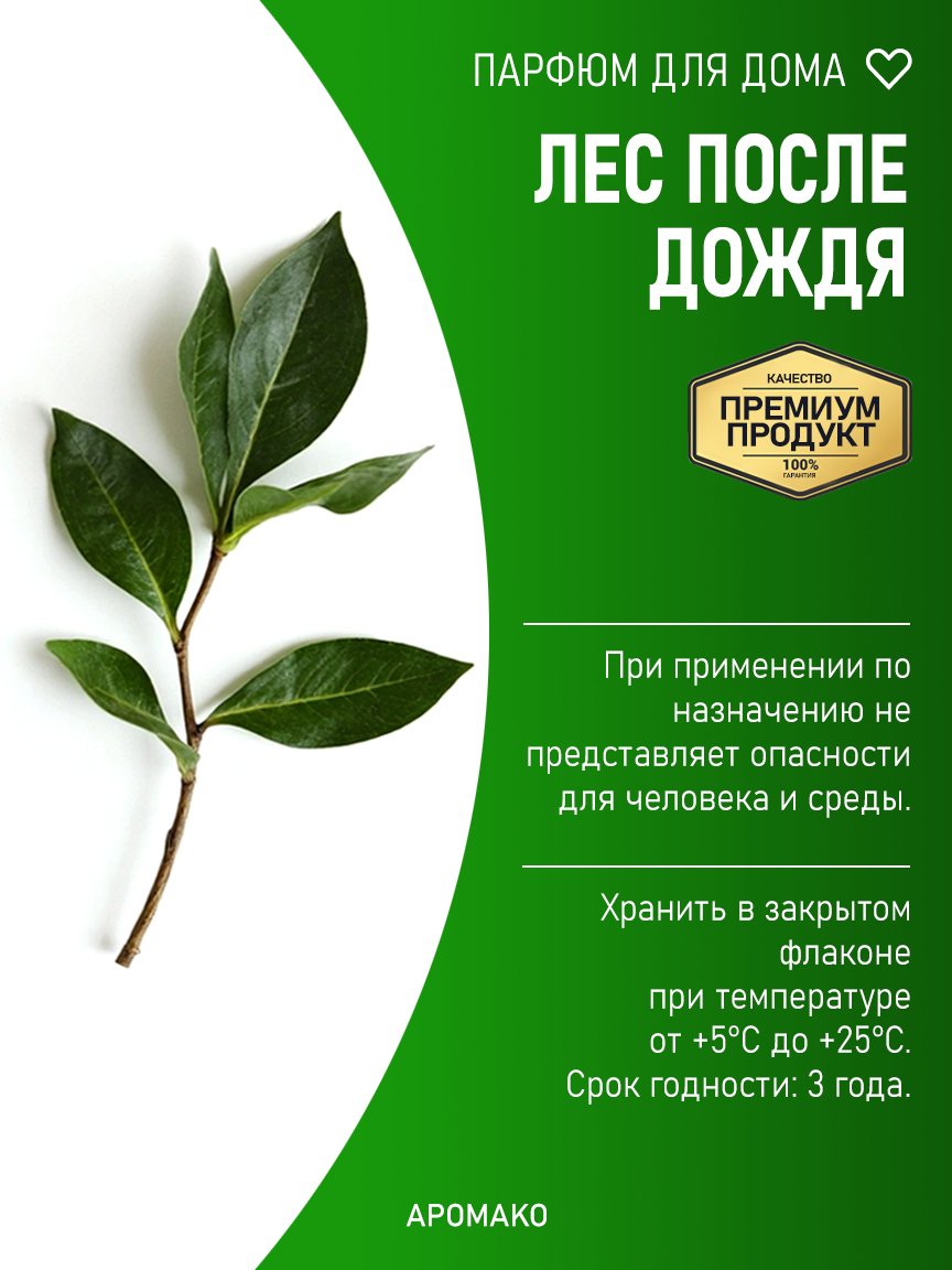 ЛЕС ПОСЛЕ ДОЖДЯ 200 мл