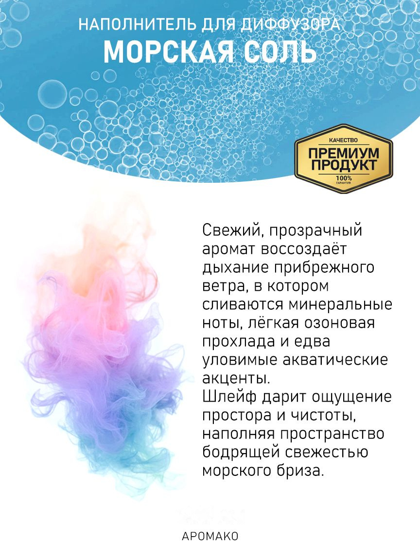Рефил для аромадиффузора «Морская Соль»