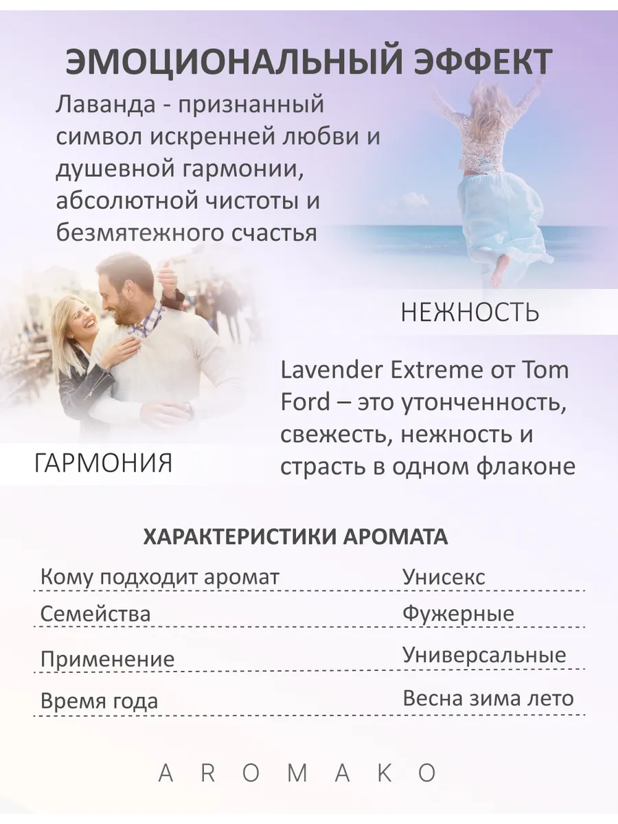 Парфюм — по мотивам ПО МОТИВАМ LAVANDER EXTREME, 15 мл