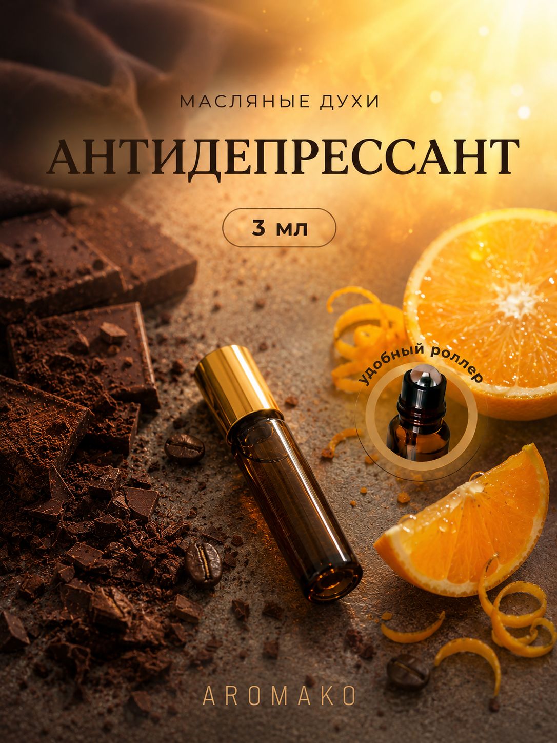 Масляные духи — Антидепрессант, 3 мл