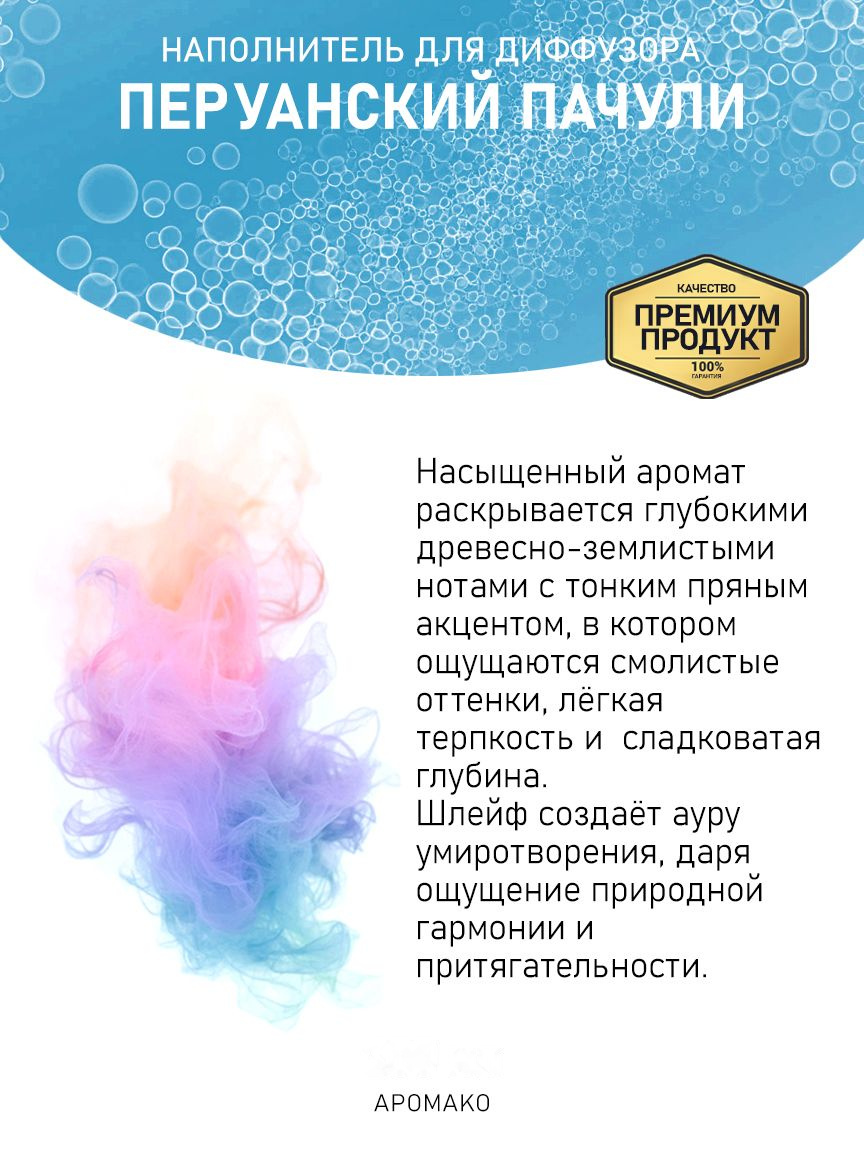 Рефил для аромадиффузора «Перуанский Пачули»